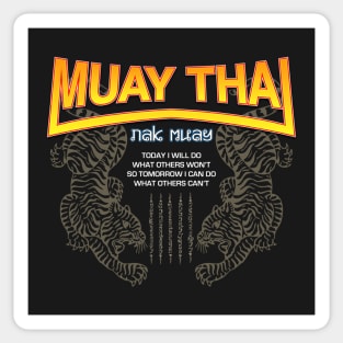 Muay Thai Fighter Sticker